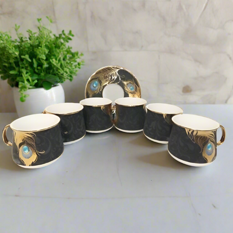 Cup Saucer Set (Set of 6)