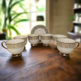 Cup Saucer Set (Set of 6)