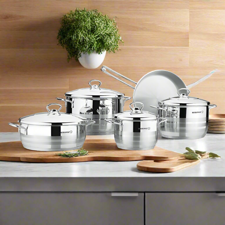 Korkmaz Astra Extra 9 pcs. Cookware Set