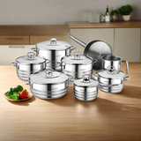 Korkmaz Astra Grande 14 Pcs Cookware Set