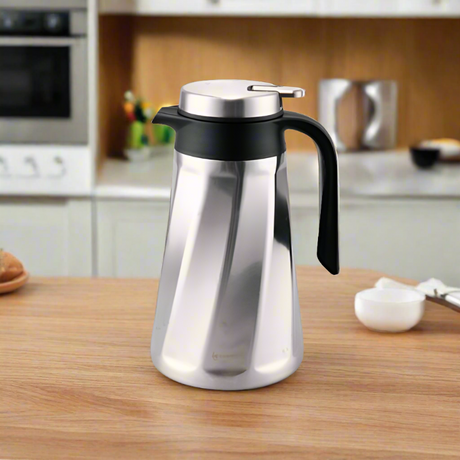 Vacuum Stainless Steel Coffee Pitcher 1Ltr