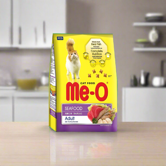 Me-O Adult Seafood Cat Food 450 grm