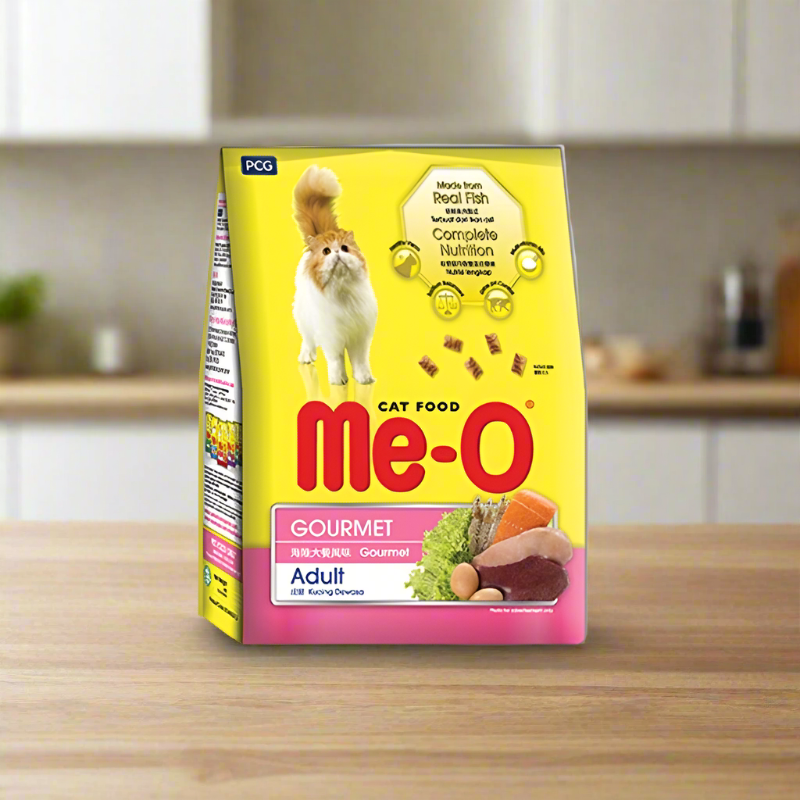 Me-O Gourmet Adult Cat Food 400gm