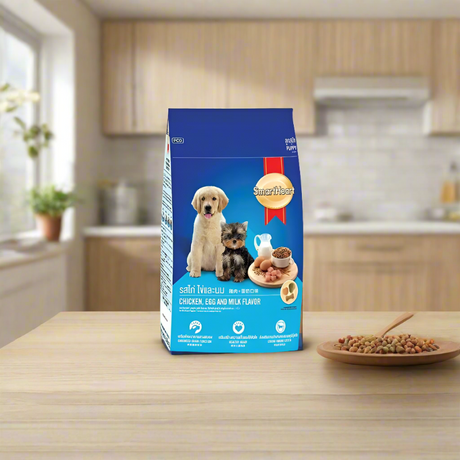 SmartHeart Puppy Food – Chicken, Egg & Milk 450gm