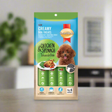 SmartHeart Creamy Dog Treats Chicken & Spinach  60gm