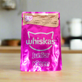 Whiskas Sachet Kitten Poultry Feast Jelly 85gm