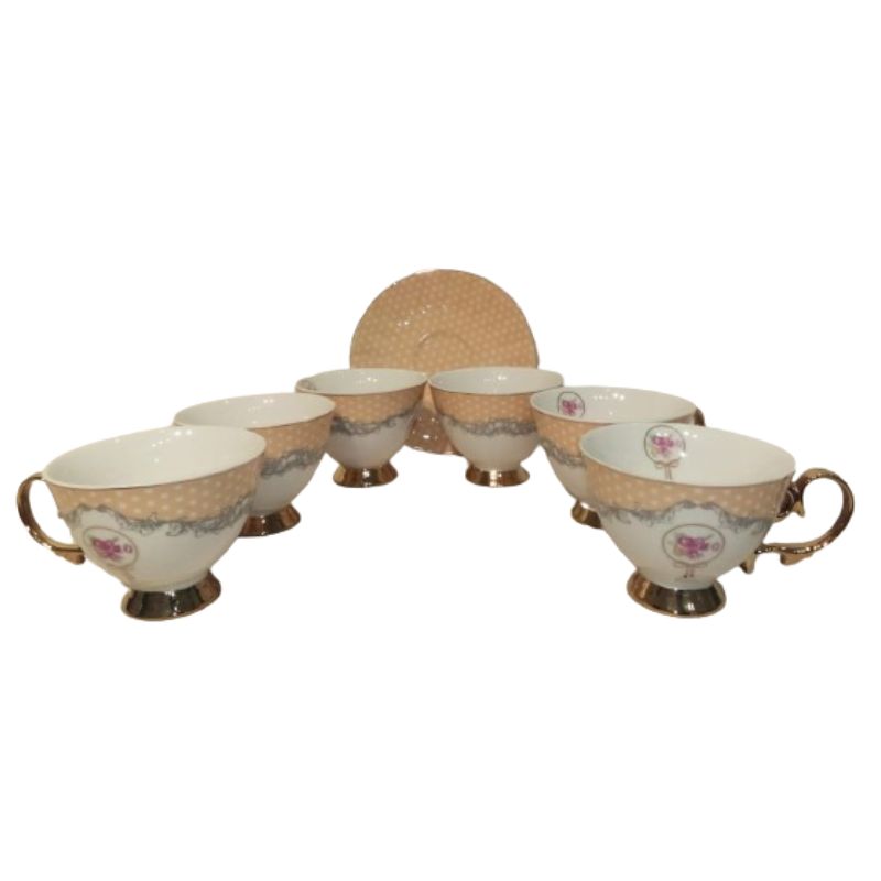 Cup Saucer Set (Set of 6)