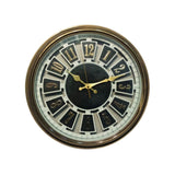 Heritage Wall Clock Trax Gold