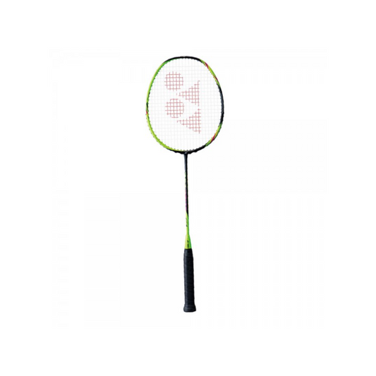  Badminton Racket Black Lime - Strung