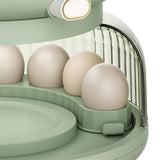 Rotating Grain Dispenser With Egg Storage Tray