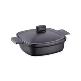 Korkmaz Square Cast Iron Short Casserole