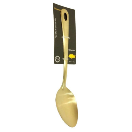 Stainless Steel Rice Spoon Gold