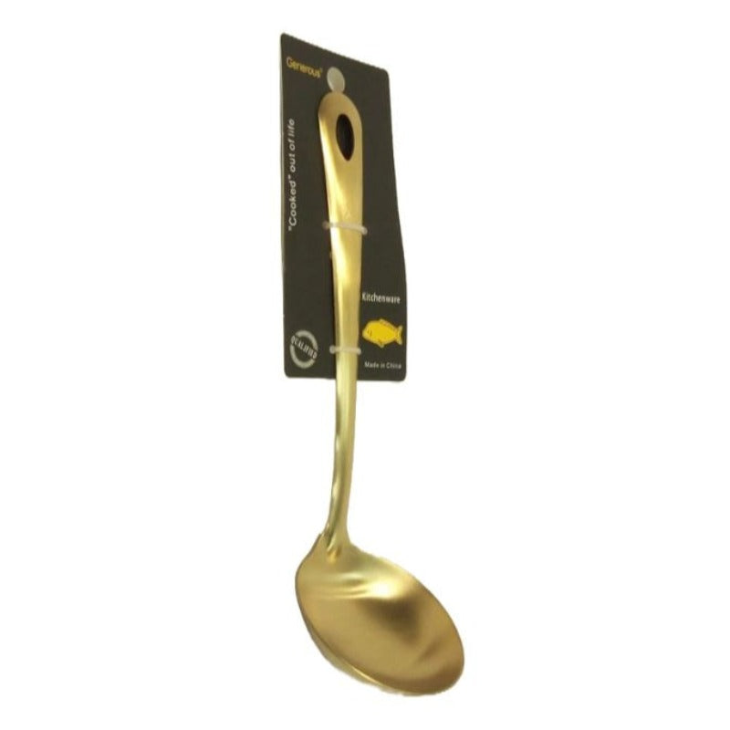 Stainless Steel Curry Spoon Gold