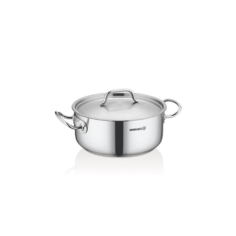 Korkmaz Proline Casserole Silver