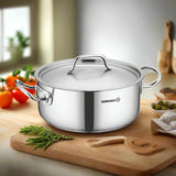 Korkmaz Proline Casserole Silver