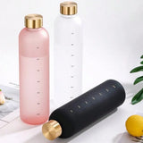 Sport Water Bottle With Golden Cap 1000ml