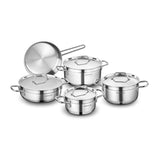 Korkmaz Alfa 9 Pcs Cookware Set