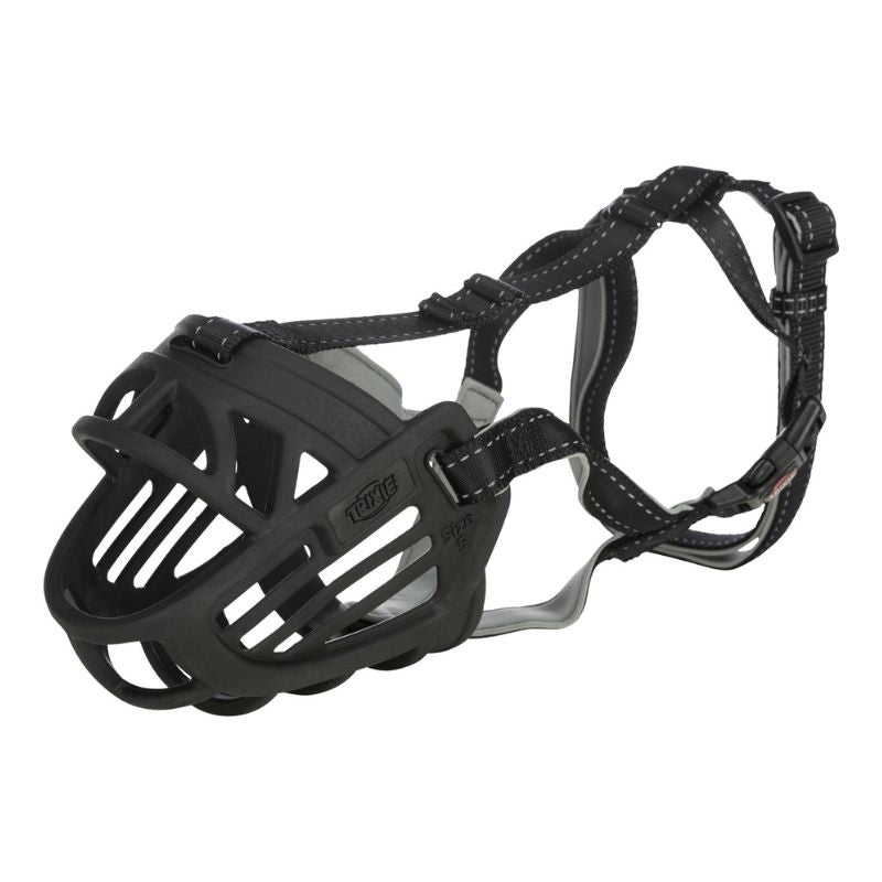 Trixie Muzzle Flex Silicone Black