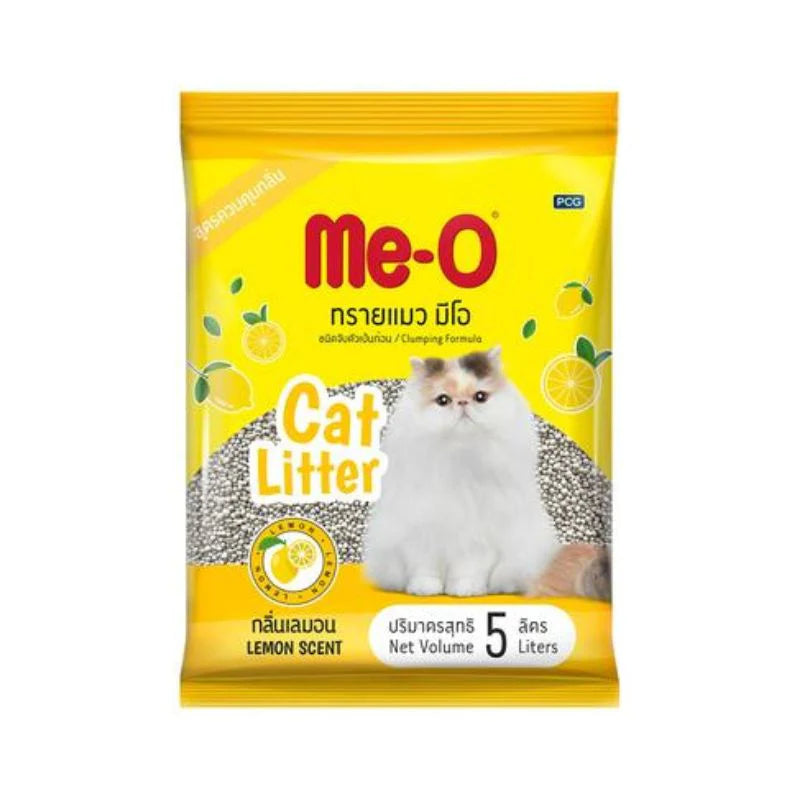 Me-O Cat Litter - Lemon 5Ltr (Pack of 5)