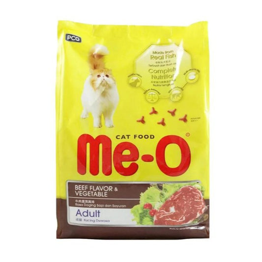 Me-O Adult Beef & Vegetable Flavor Cat Food 7kg