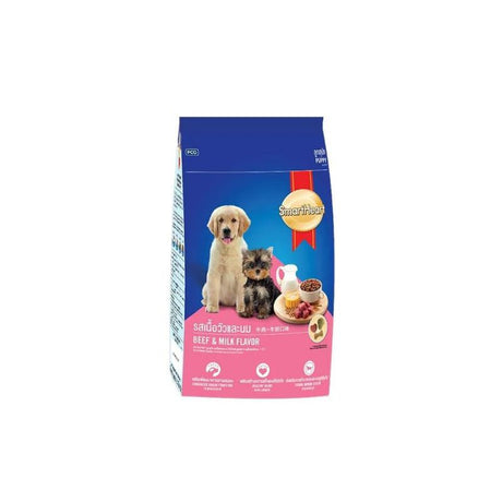 SmartHeart Dry Puppy Food – Beef & Milk 450gm (Pack of 18)