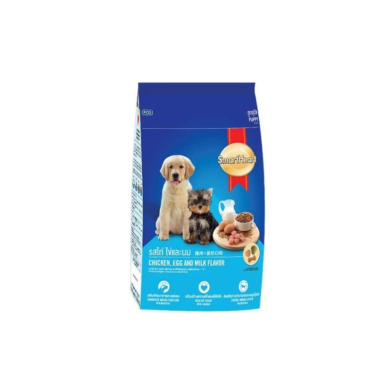 SmartHeart Puppy Food – Chicken, Egg & Milk 1.3kg (Pack of 6)