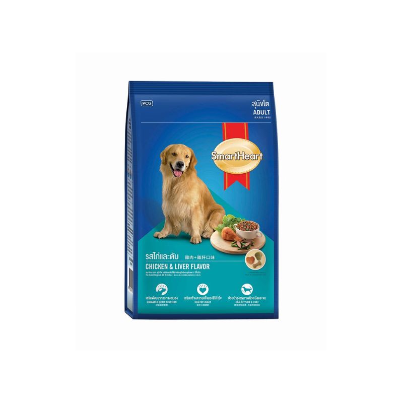 SmartHeart Adult Dog Food – Chicken & Liver 1.5kg (Pack of 6)