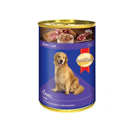 SmartHeart Canned Adult Dog Food - Lamb 400gm