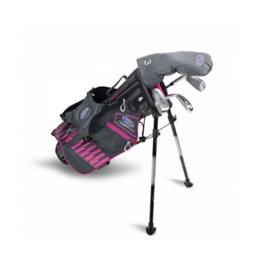 Golf Set - Grey/Pink