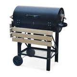 Barbecue charcoal grill Wooden Top Black