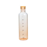 Transparent Glass Water Bottle 500ml