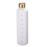 Sport Water Bottle With Golden Cap 1000ml