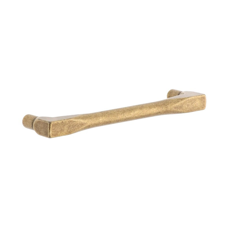 Furniture Handle 128mm Antique Brass