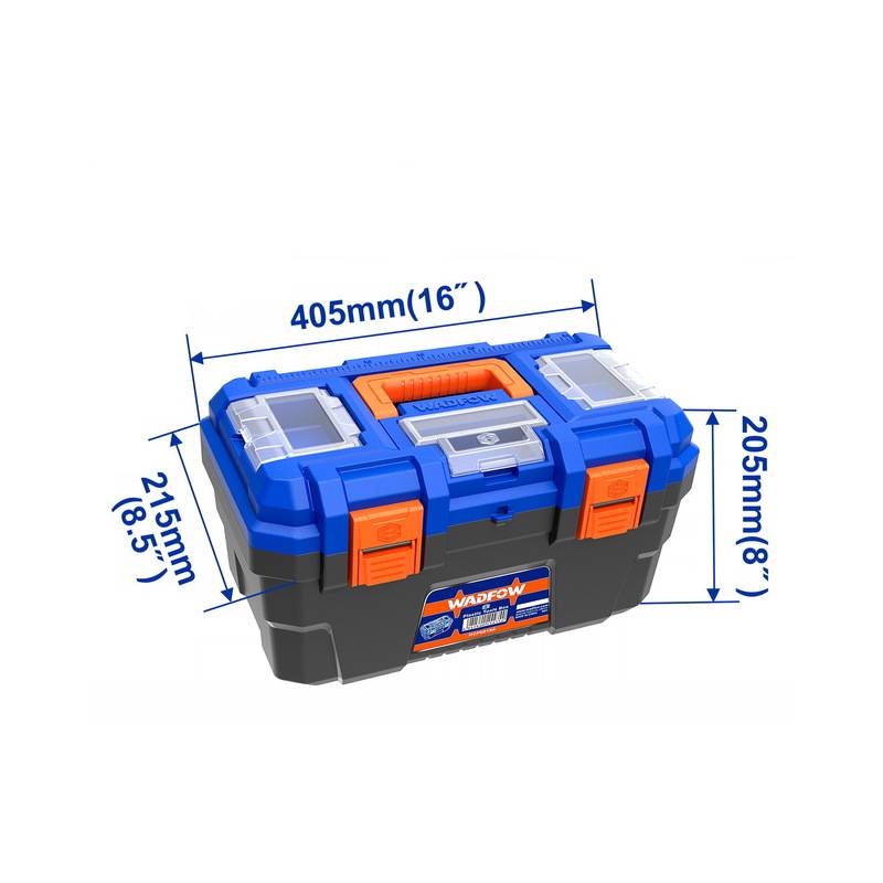 Wadfow 16" Plastic Tool Box