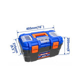 Wadfow 16" Plastic Tool Box