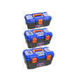 Wadfow 3 PCs Plastic Tool Boxes Set