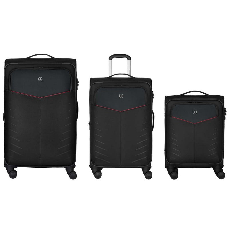 Wenger 3 Pcs Luggage Set Syght Black