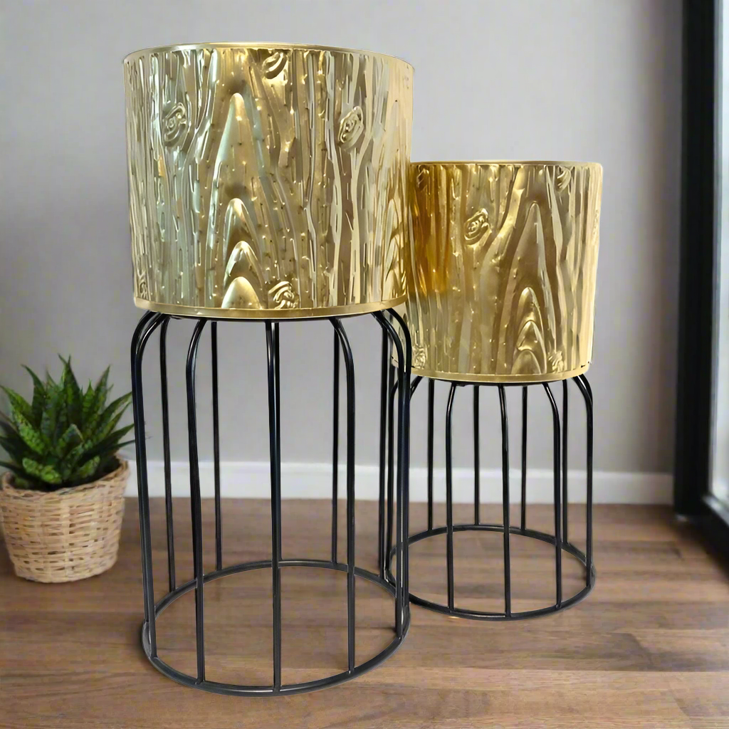 Metal Planter (Set of 2)