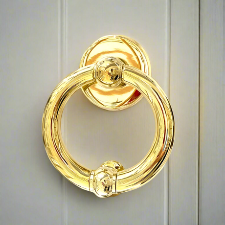 Door Knocker Gold Plated