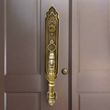 Classical Entrance Set Antique Brass