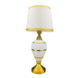 White and Gold Table Lamp