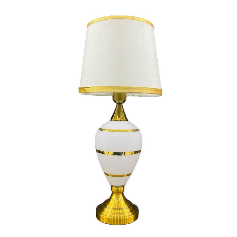 White and Gold Table Lamp