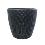 Fibre Planter Black Small