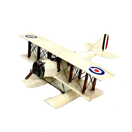 Decorative Vintage Air plane White