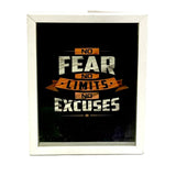 Fearless Determination Wall Frame