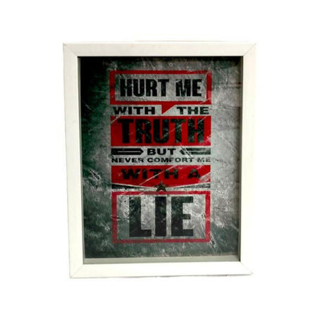 Truth & Lie Wall Frame