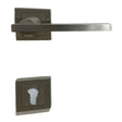 Handle On Rose Square Satin Nickel