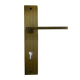 Lever Handle Panama on Plate Yale 85MM Satin Bronze