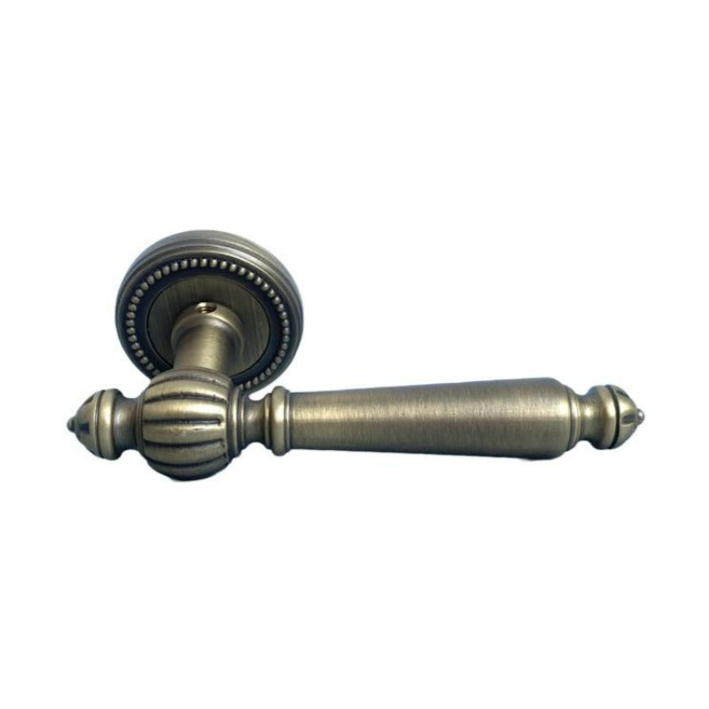 Door Handle Rose Versailles Satin Bronze