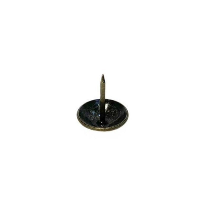 Door Button AB Finish Round Large